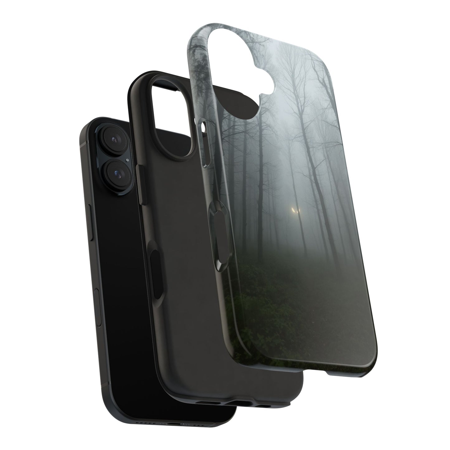 Foggy Forest Tough Phone Case - Durable & Stylish Protection