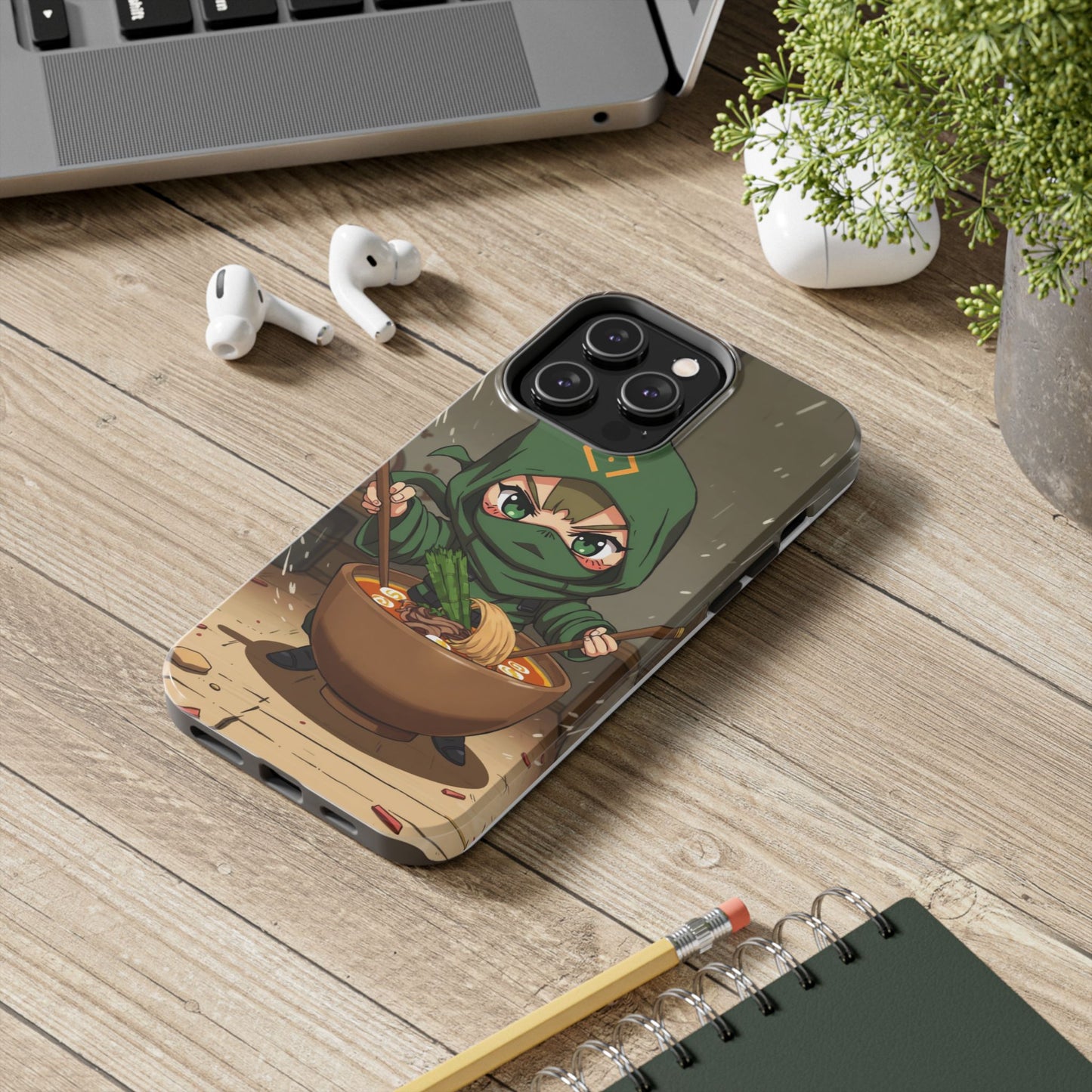 Ninja Chef Tough Phone Case - Fun & Durable Design for Foodies