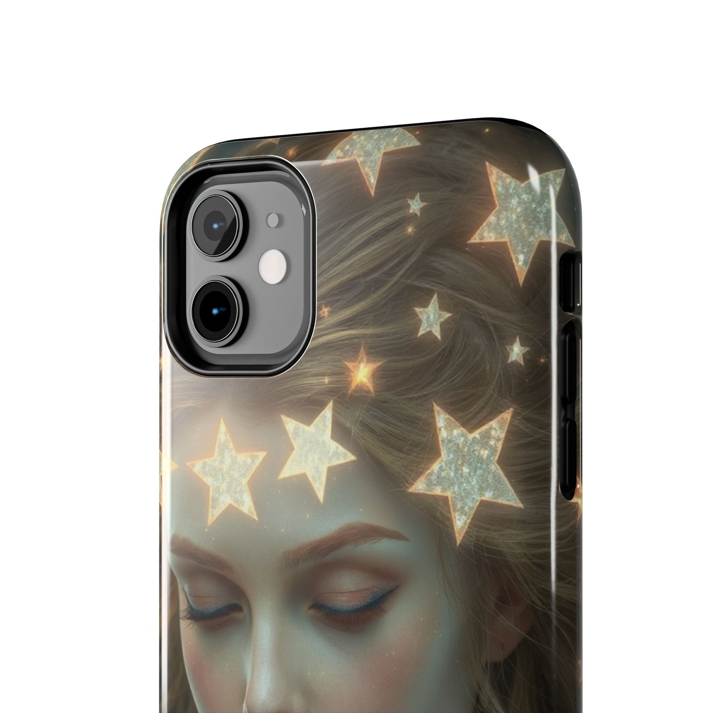 Celestial Dream Tough Phone Case - Artistic Starry Design for Style Enthusiasts