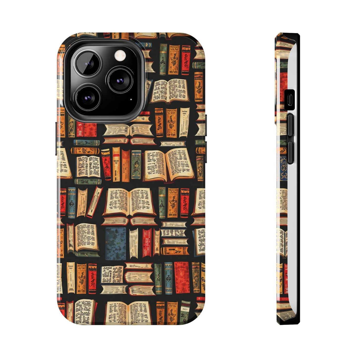 Book Lover Tough Phone Cases - Durable Protective Cases for Literature Fans