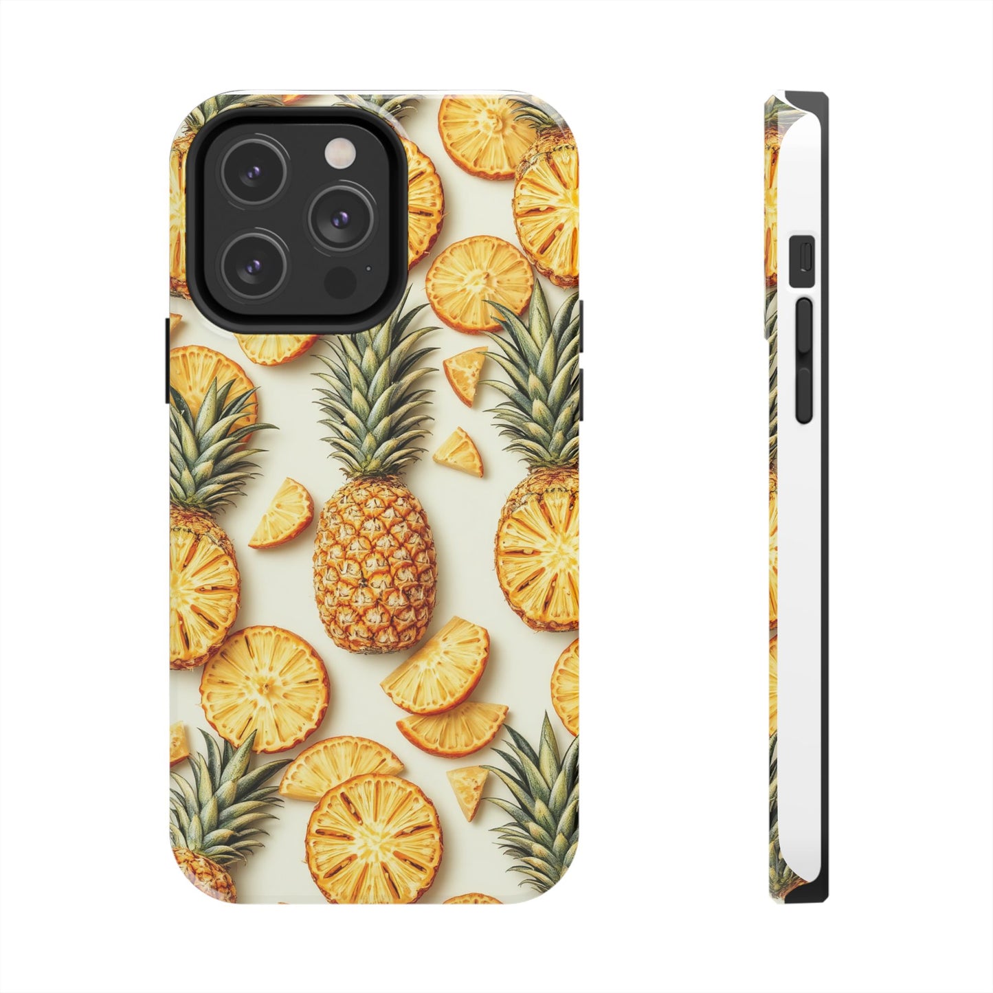Tropical Pineapple Phone Case - Tough Phone Protector for Summer Vibes