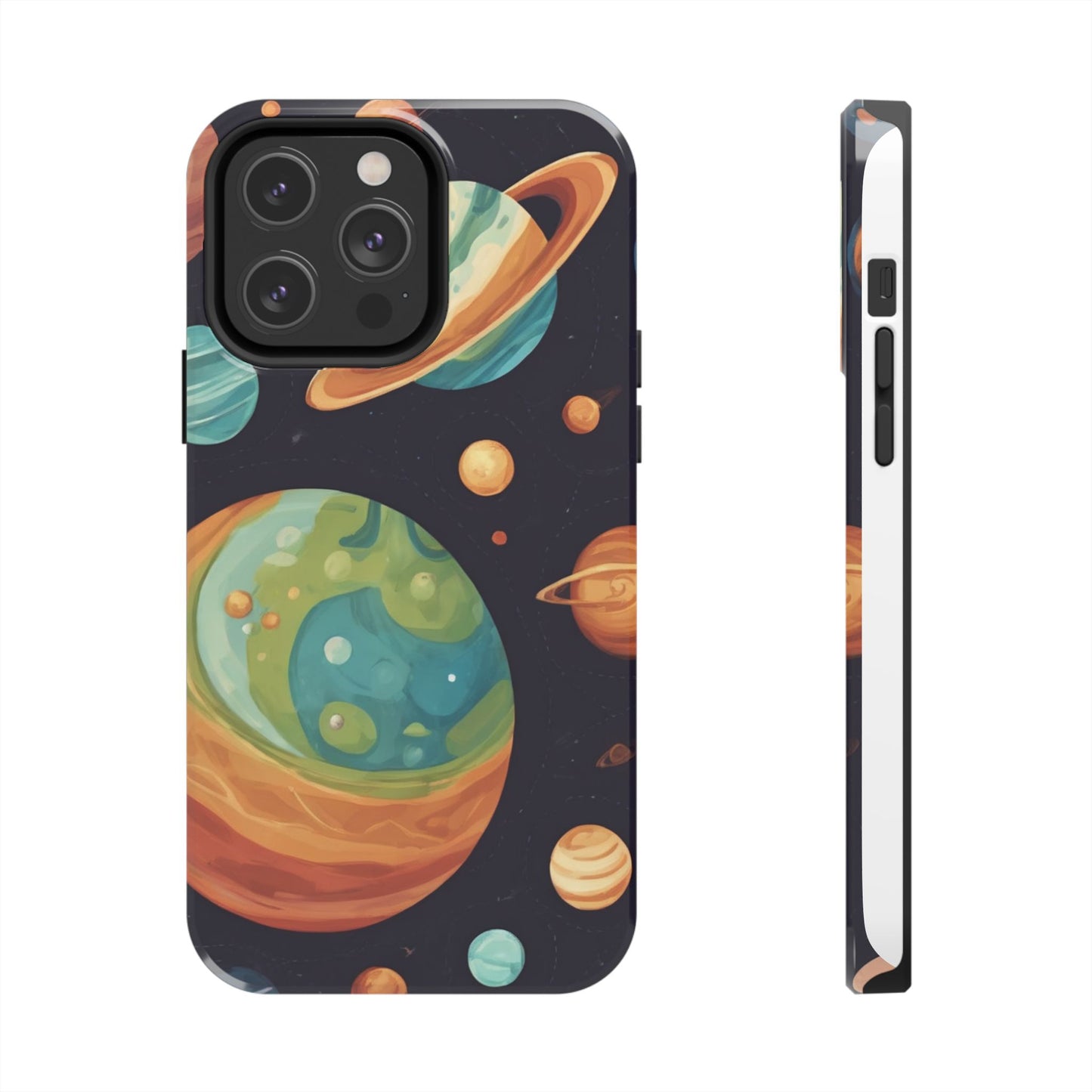 Cosmic Planet Phone Case - Durable Tough Protector for Space Lovers - for iPhone