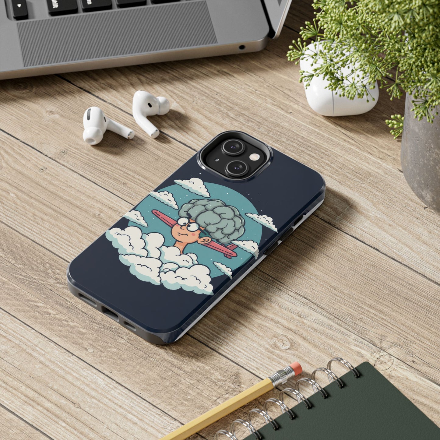 Creative Cloud Phone Case - Quirky Design for Unique Individuals