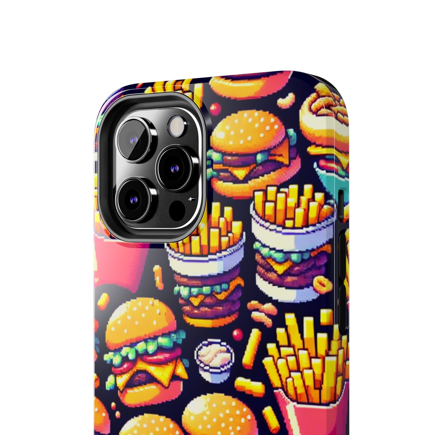 Retro Fast Food Phone Case - Tough and Durable - for iPhone