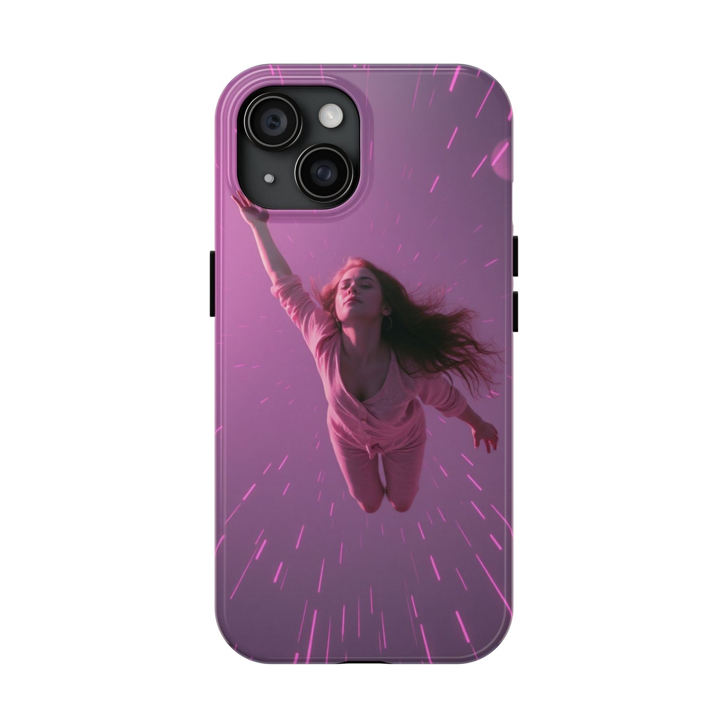 Inspirational Tough Phone Case - Cosmic Dreamer Design