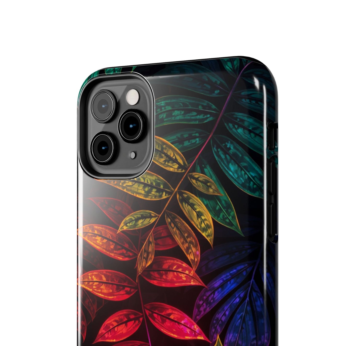 Vibrant Tropical Leaf Tough Phone Case
