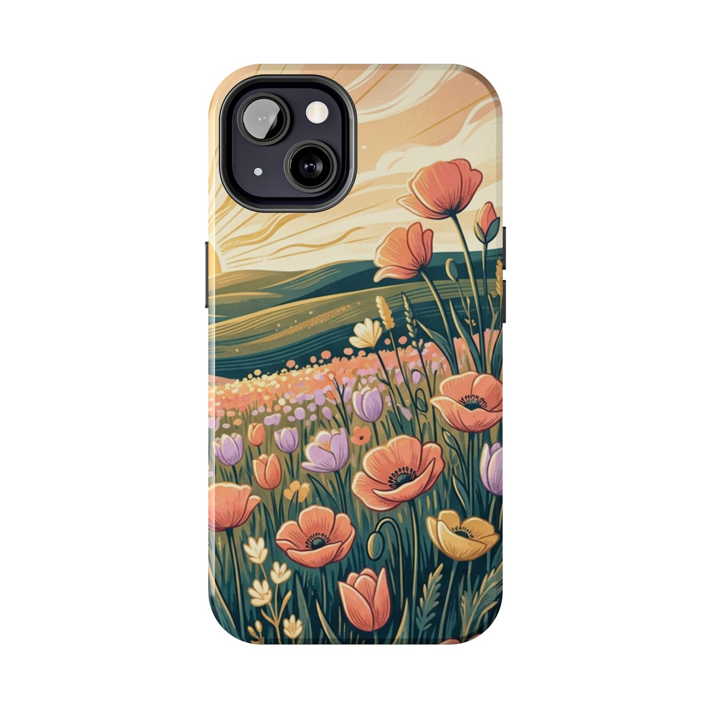 Floral Sunrise iPhone Case — Land of Flowers Design