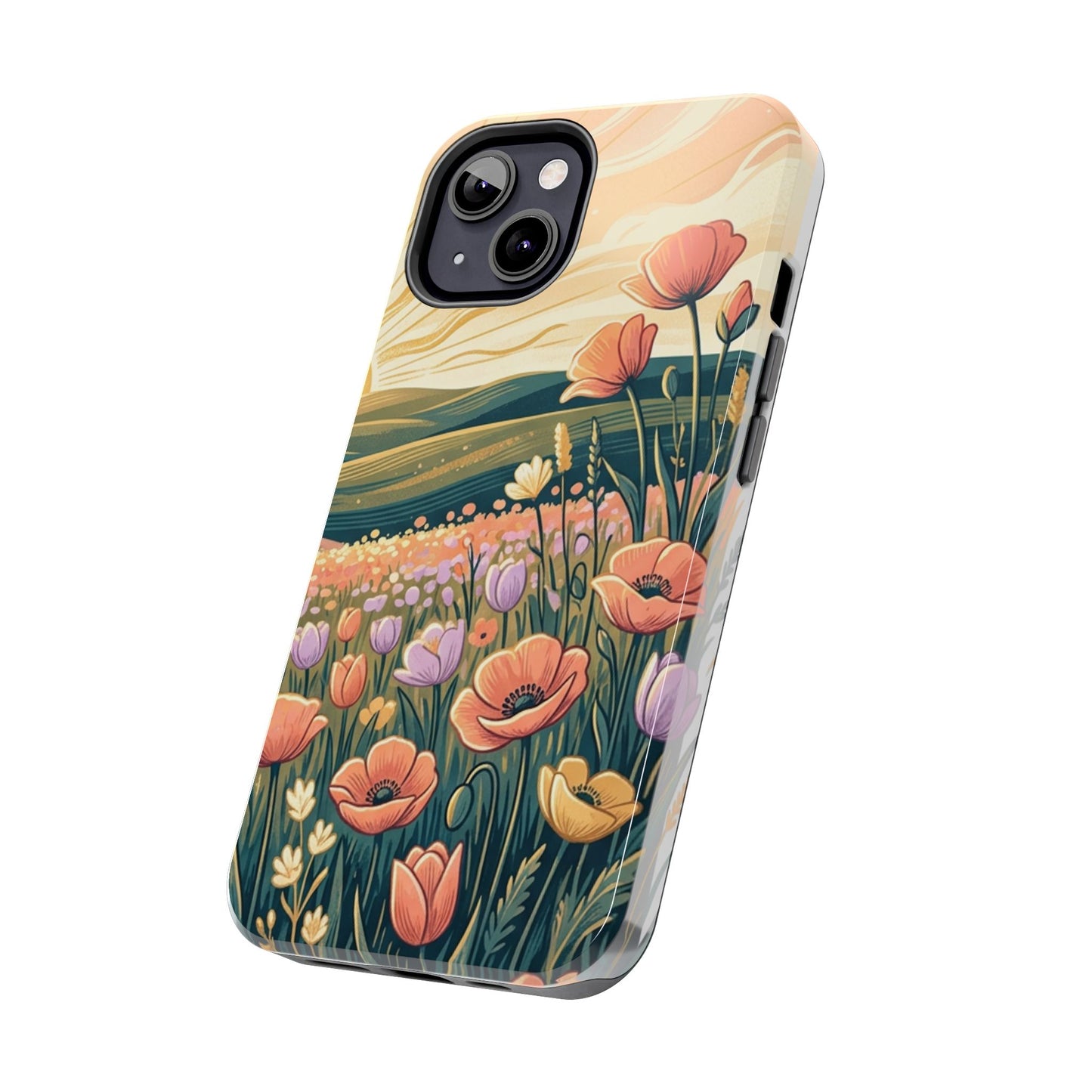 Floral Sunrise iPhone Case — Land of Flowers Design