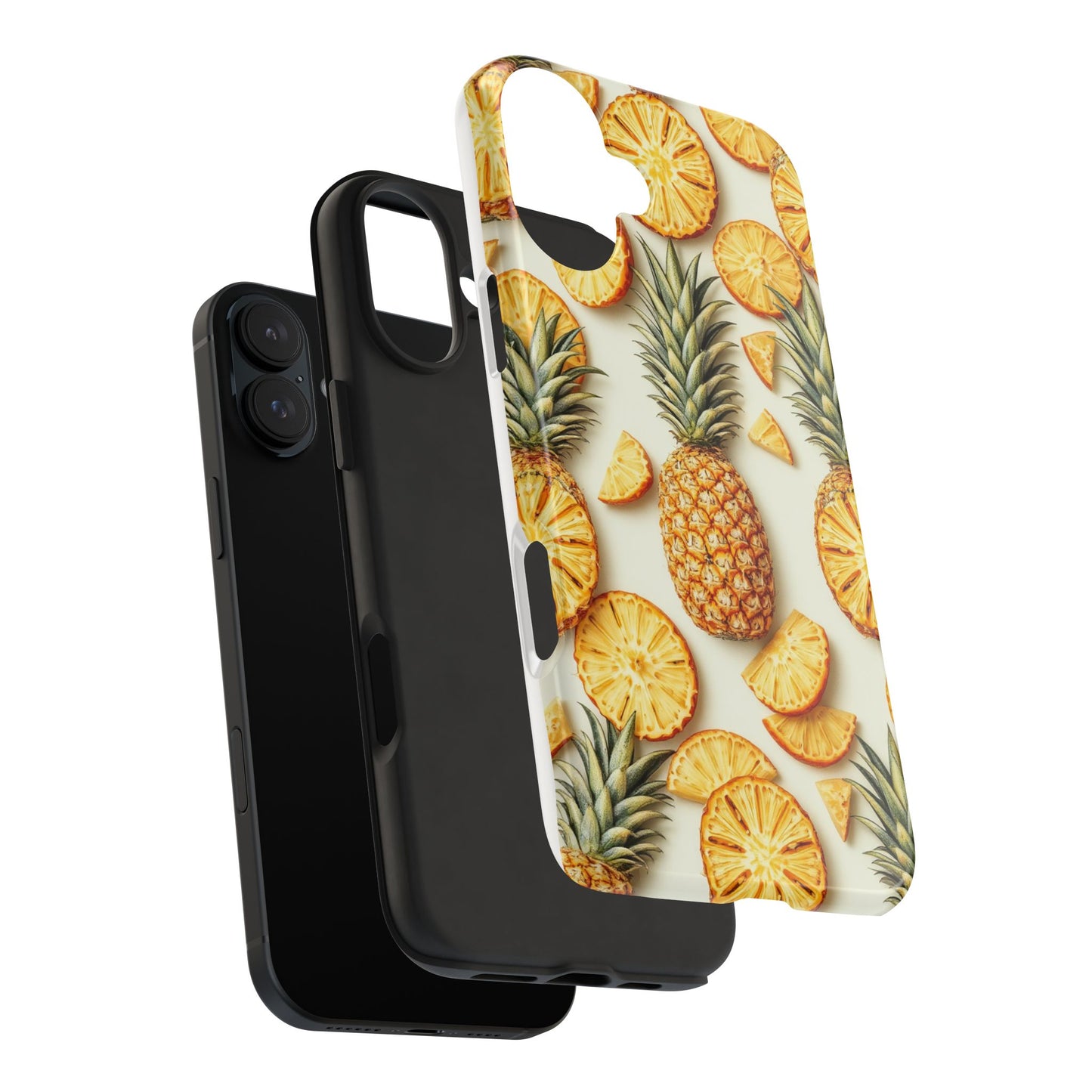 Tropical Pineapple Phone Case - Tough Phone Protector for Summer Vibes