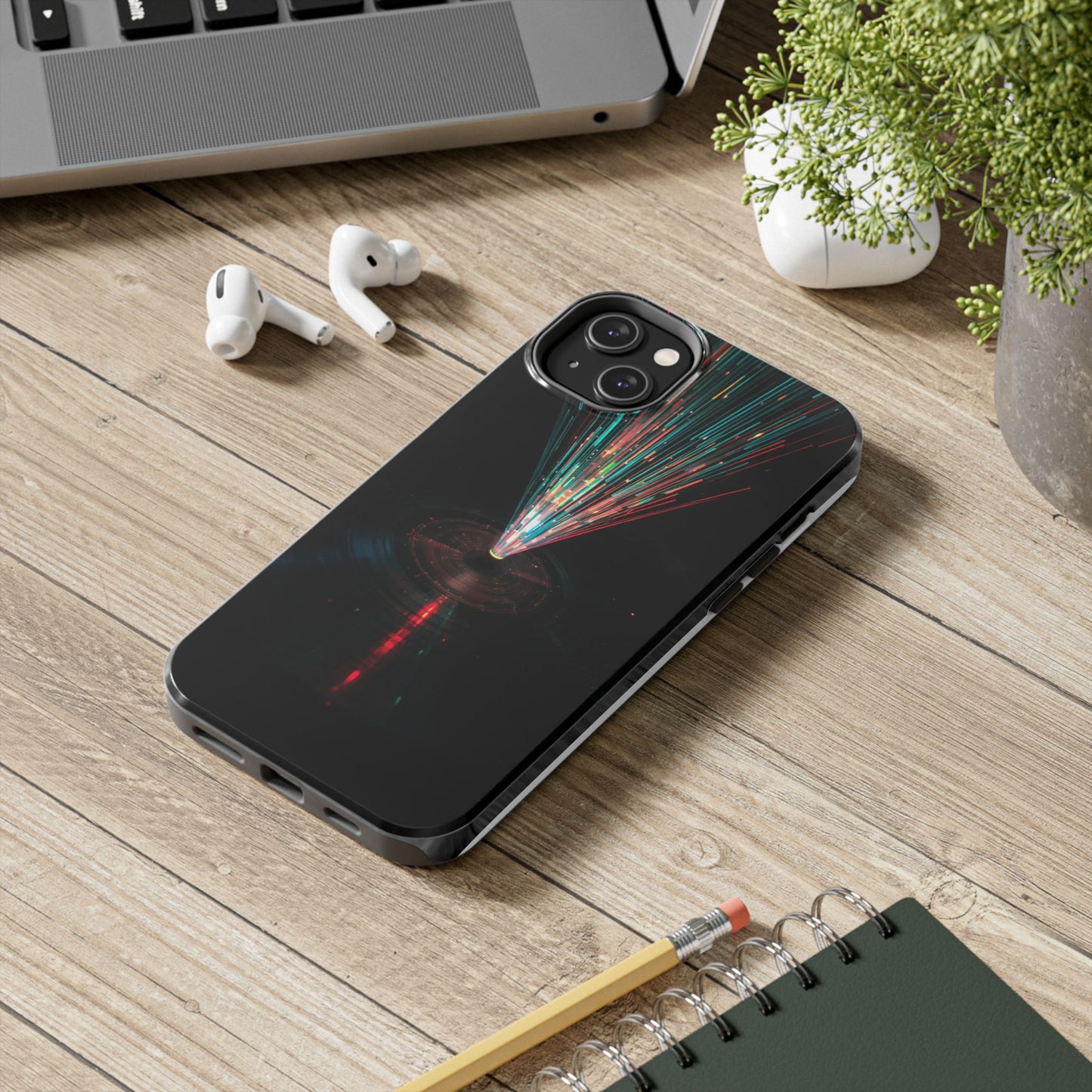 Galaxy Burst Tough Phone Case – Durable Protection with Vibrant Design
