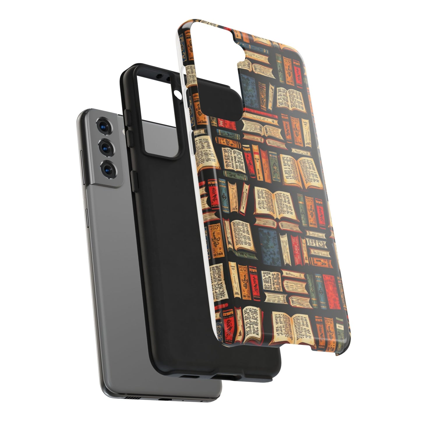 Book Lover Tough Phone Cases - Durable Protective Cases for Literature Fans