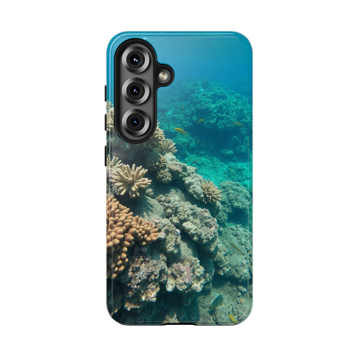 Coral Reef Tough Phone Case - Ocean Vibes Protection for Adventure Lovers