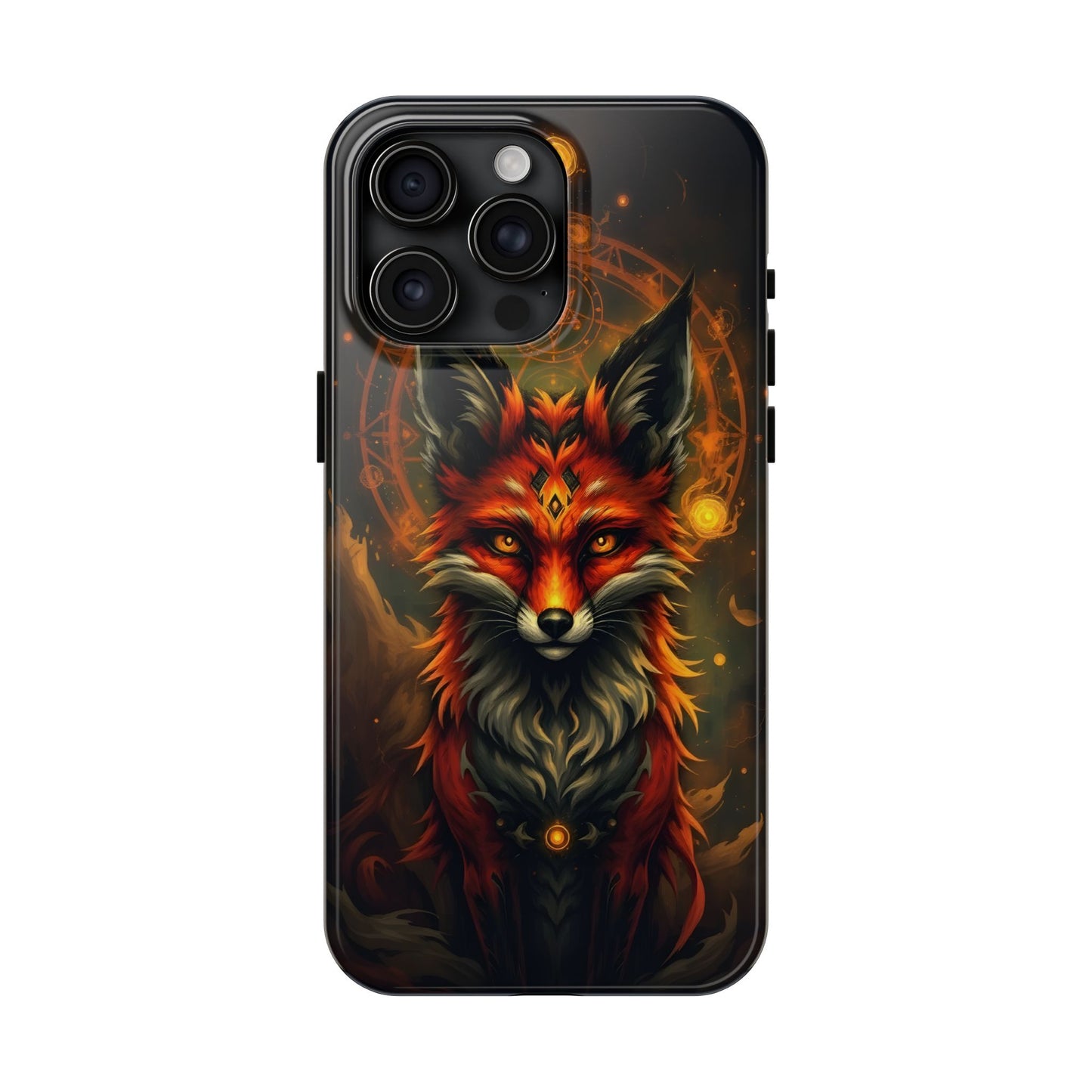 Mystical Fox Tough Phone Case - Durable Protection with Enchanting Design - for iPhone