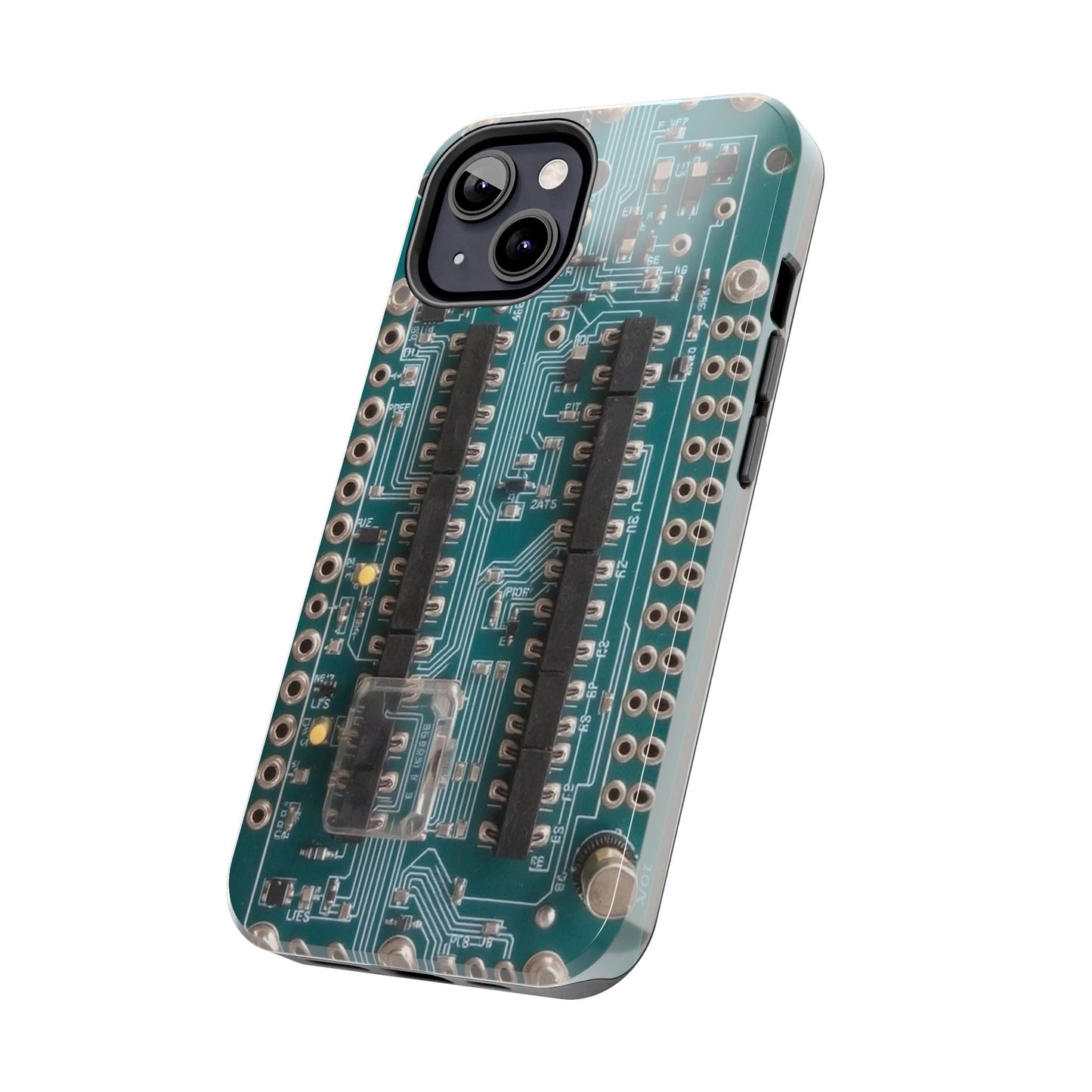 Old Circuits Design Tough Phone Case - for iPhone