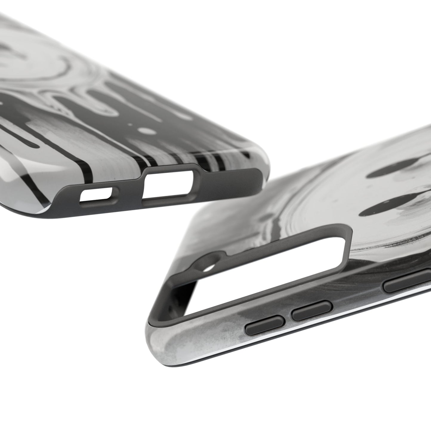 Dripping Smiley Tough Phone Case - Stylish & Durable Protection