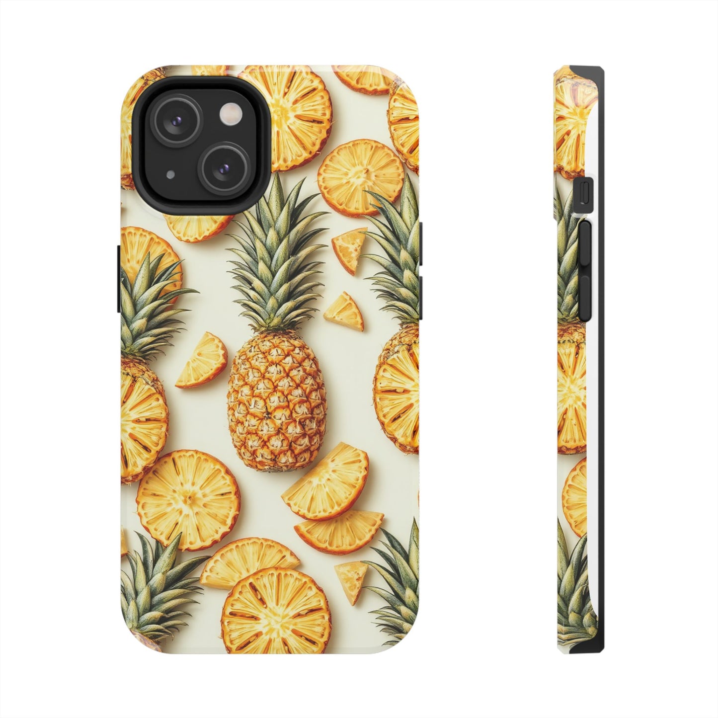 Tropical Pineapple Phone Case - Tough Phone Protector for Summer Vibes