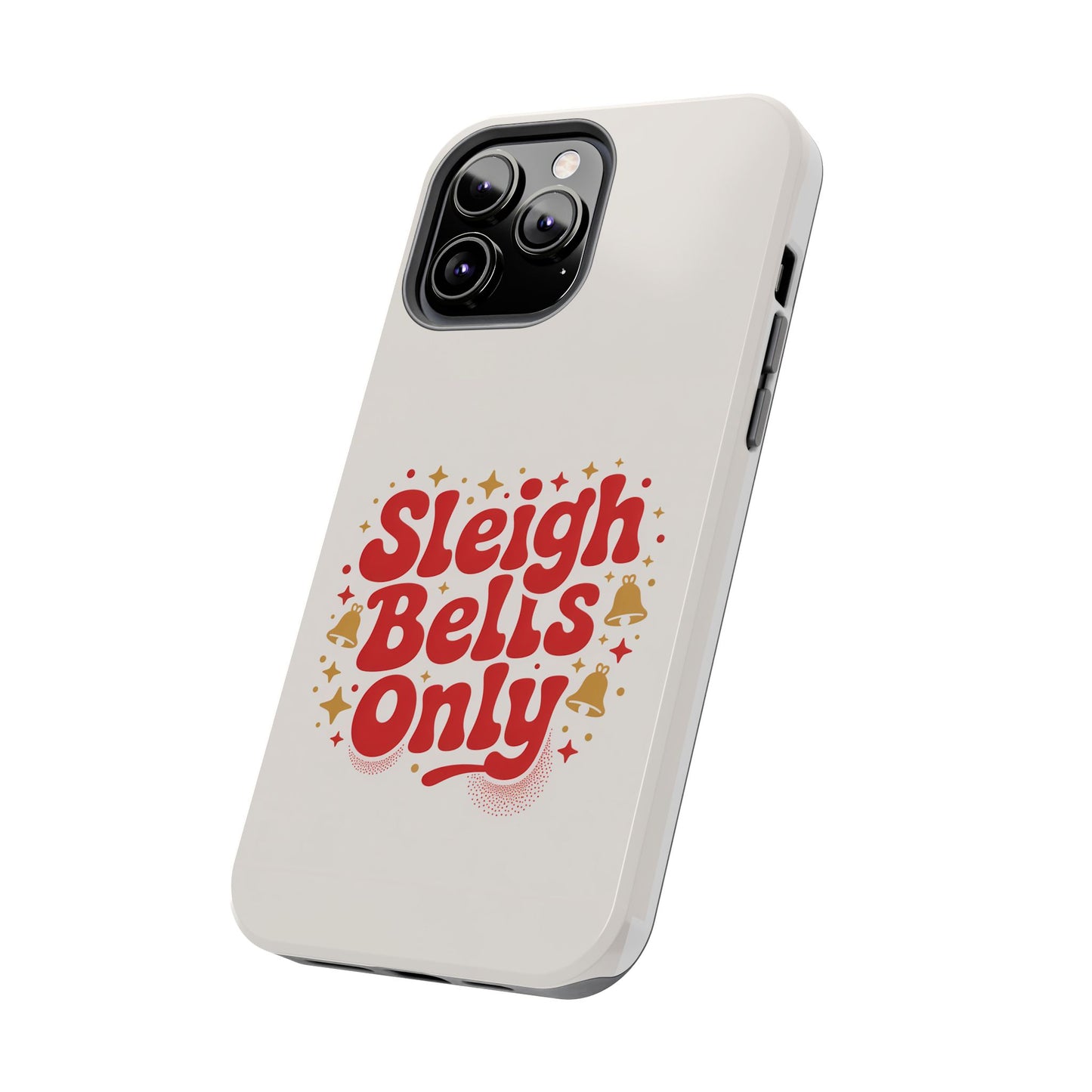 Holiday Tough Phone Case - Sleigh Bells Only Design