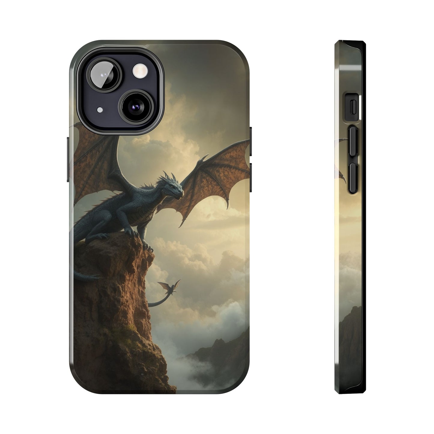 Dragon Fantasy Tough Phone Case - Durable Protection for Adventurers
