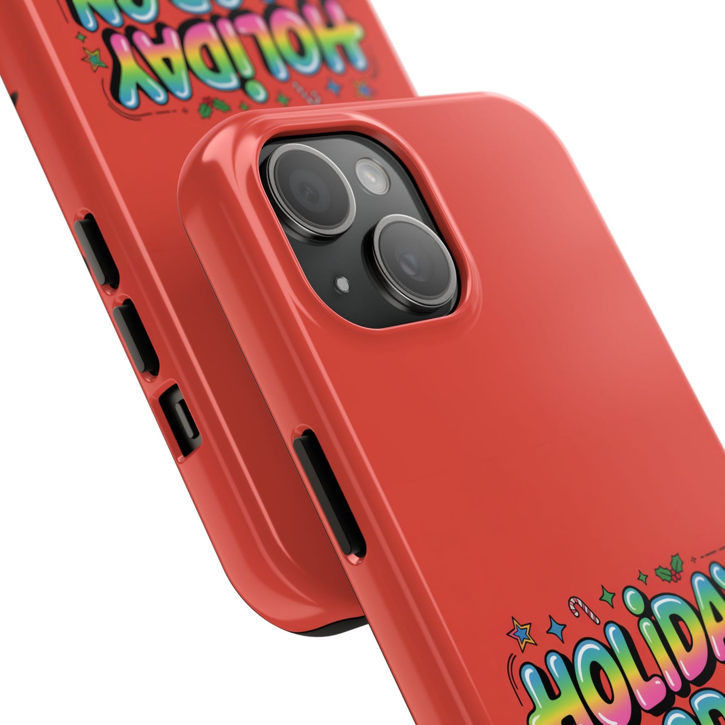 Holiday Mood ON Text - Tough Phone Case for iPhone