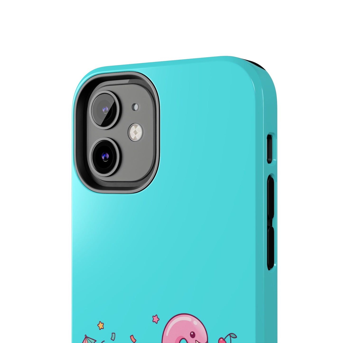 Flamingo Pool Party iPhone Case