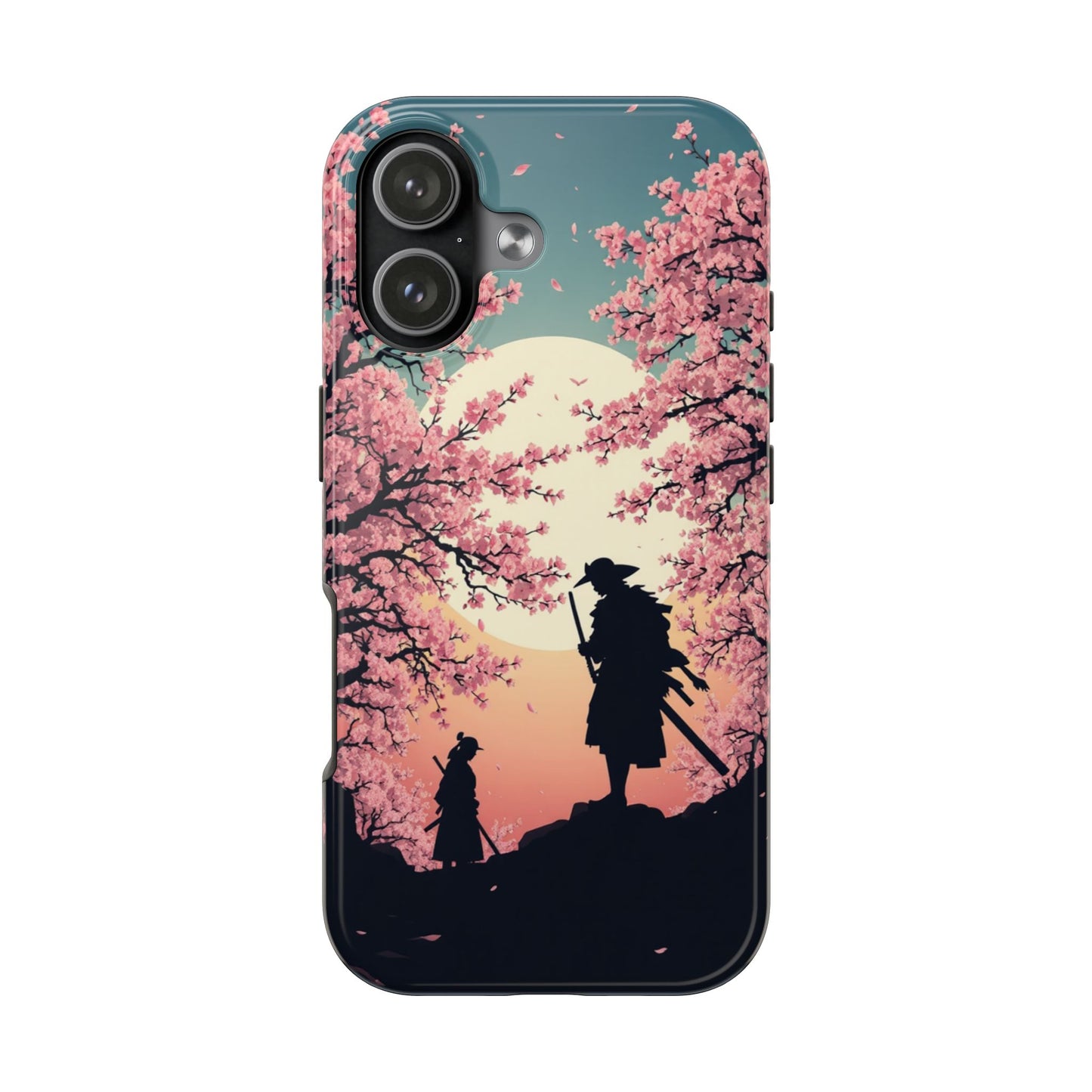 Cherry Blossom Samurai Tough Phone Case