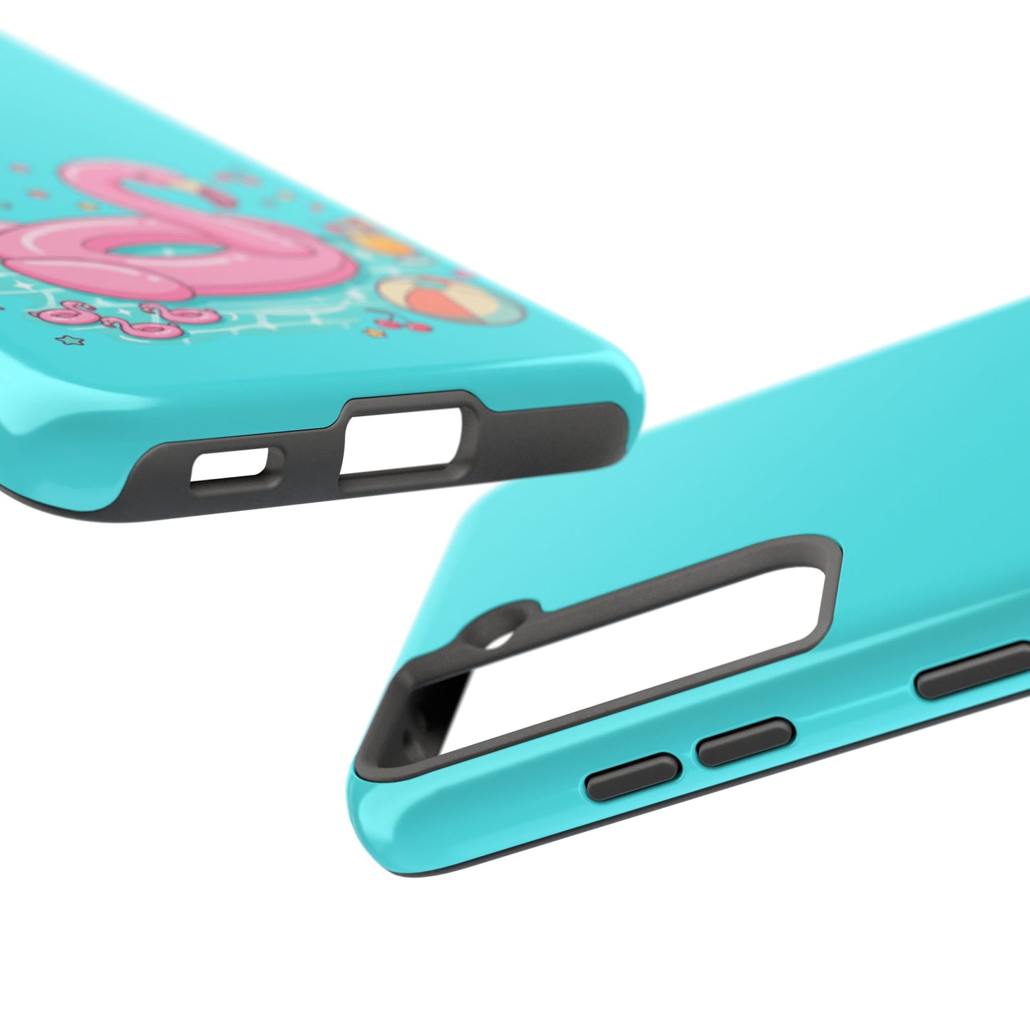 Flamingo Pool Party iPhone Case