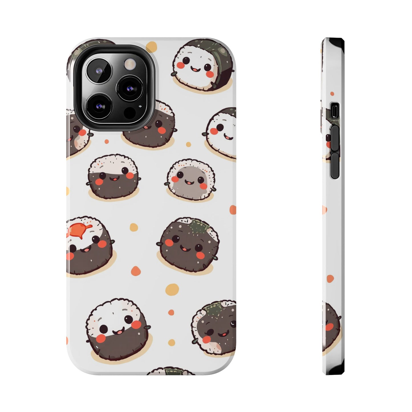 Cute Sushi Tough Phone Case - Kawaii Design for Food Lovers