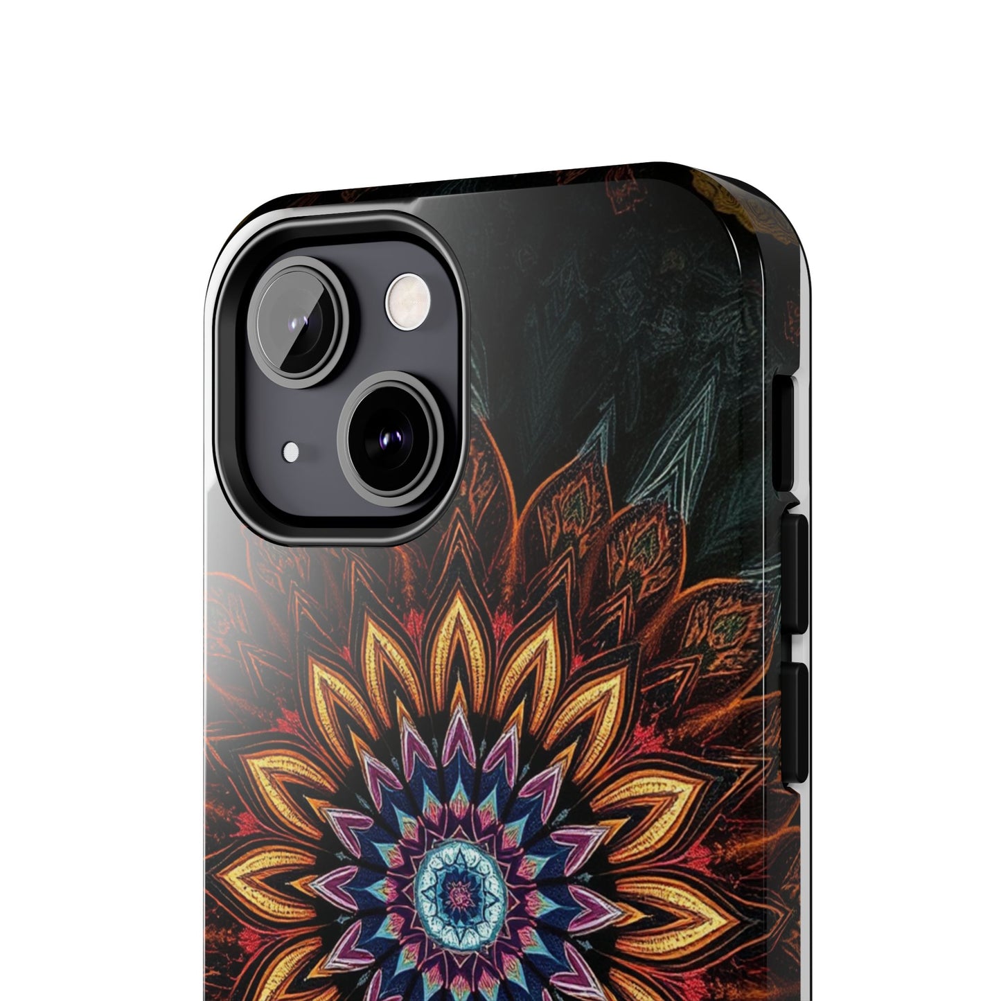 Mystic Mandala Tough Phone Case - Durable Protection with Artistic Design - for iPhone
