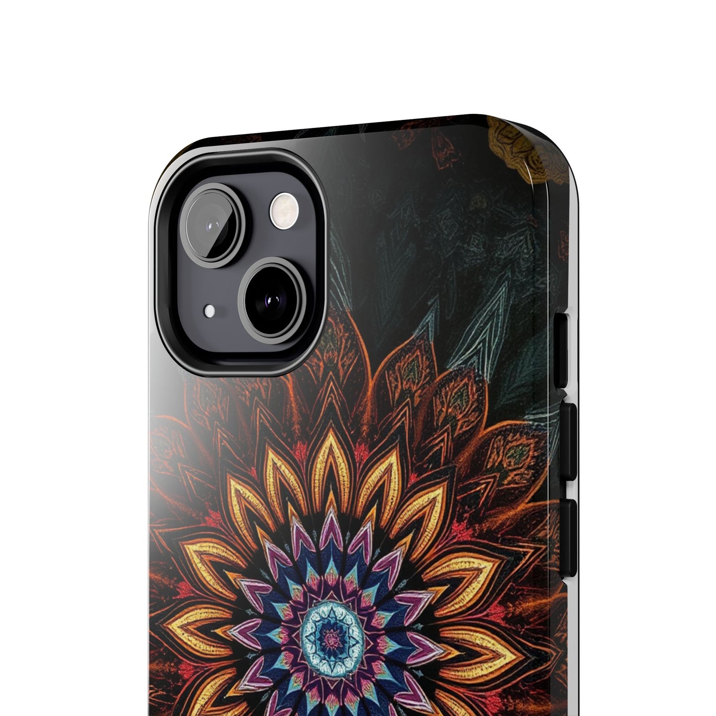 Mystic Mandala Tough Phone Case - Durable Protection with Artistic Design - for iPhone