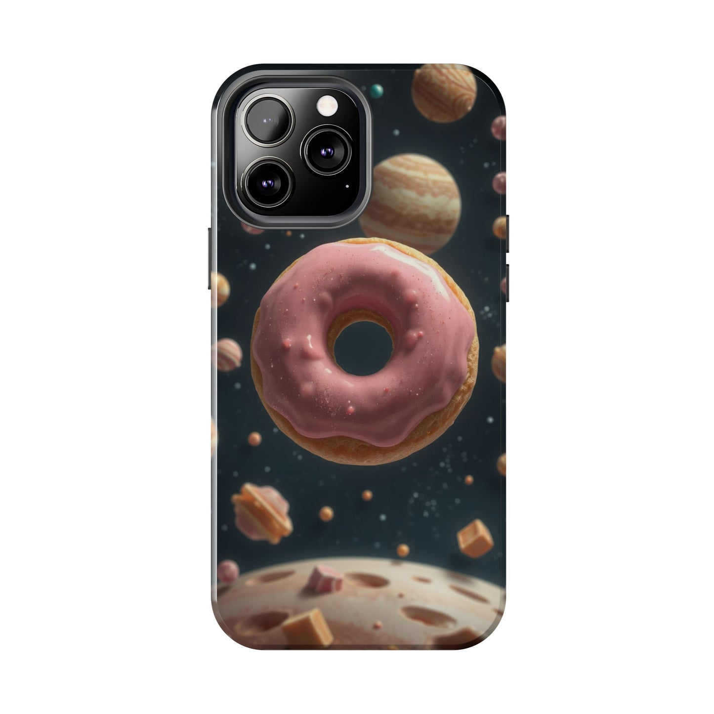 Galaxy Donut Tough Phone Case - Durable & Stylish Protective Cover