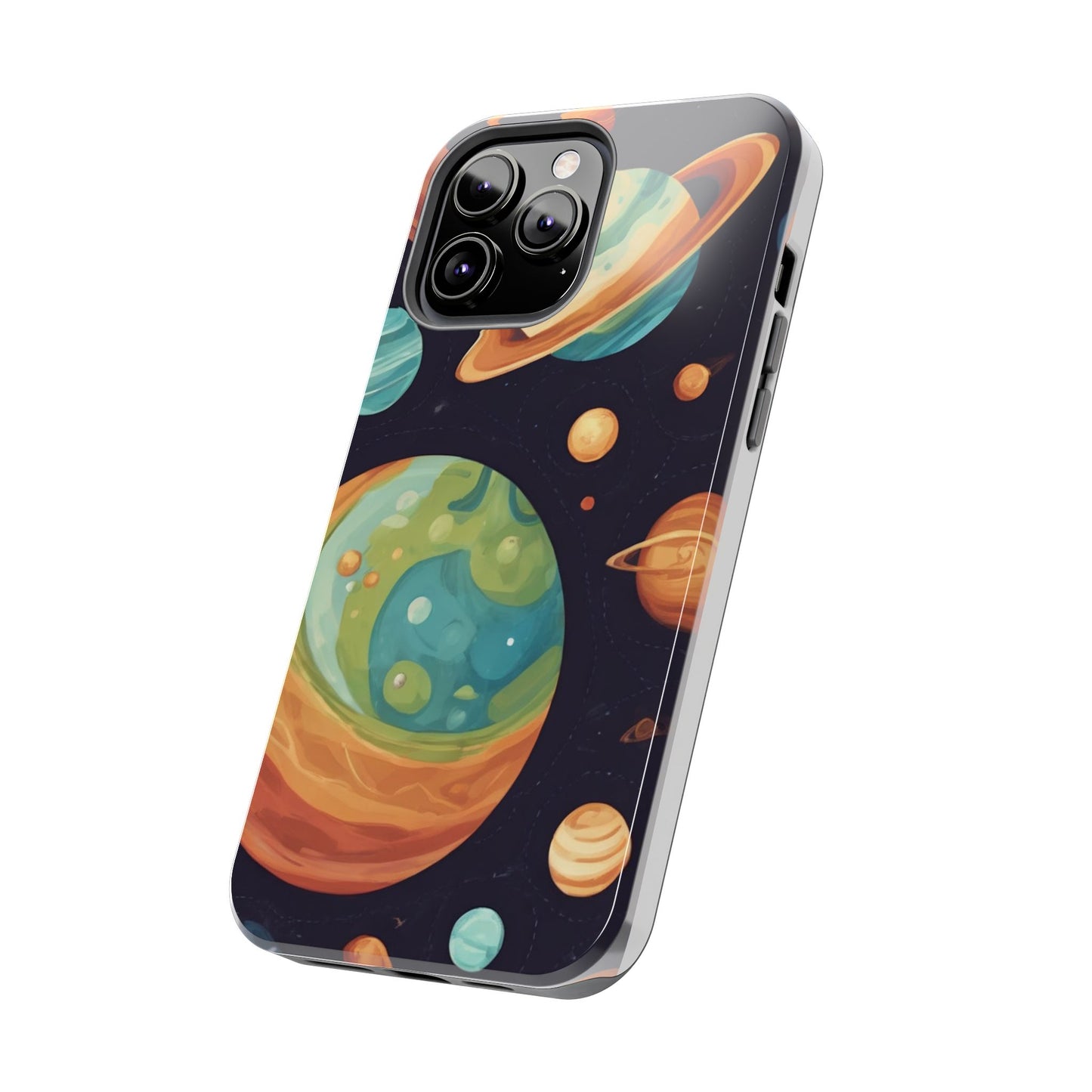 Cosmic Planet Phone Case - Durable Tough Protector for Space Lovers - for iPhone