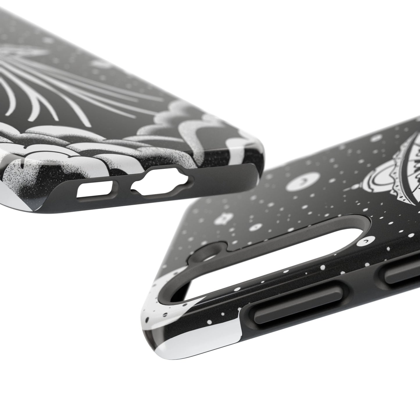 Galaxy UFO Tough Phone Case - Durable Protection with Unique Space Design