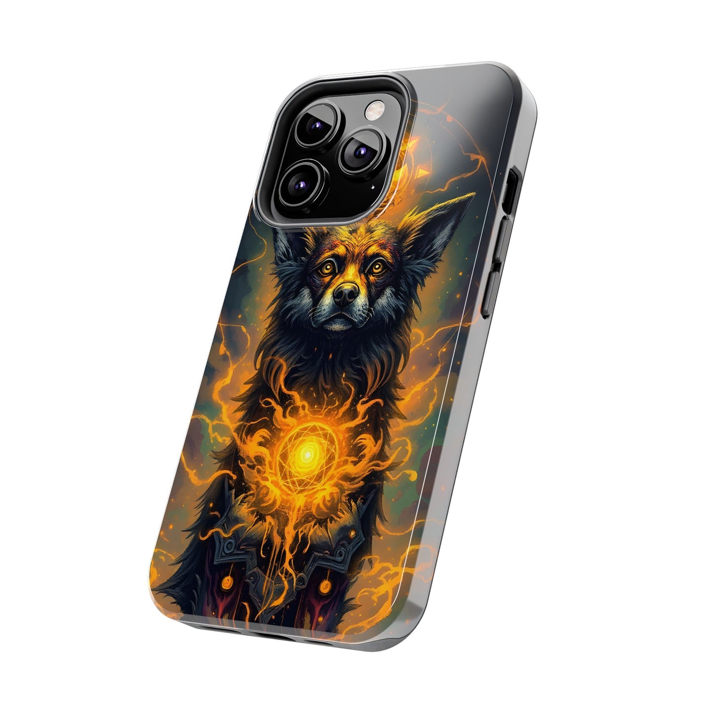 Mystical Dog of Light - Tough Phone Case - Durable Protection with Inspired Artwork - for iPhone