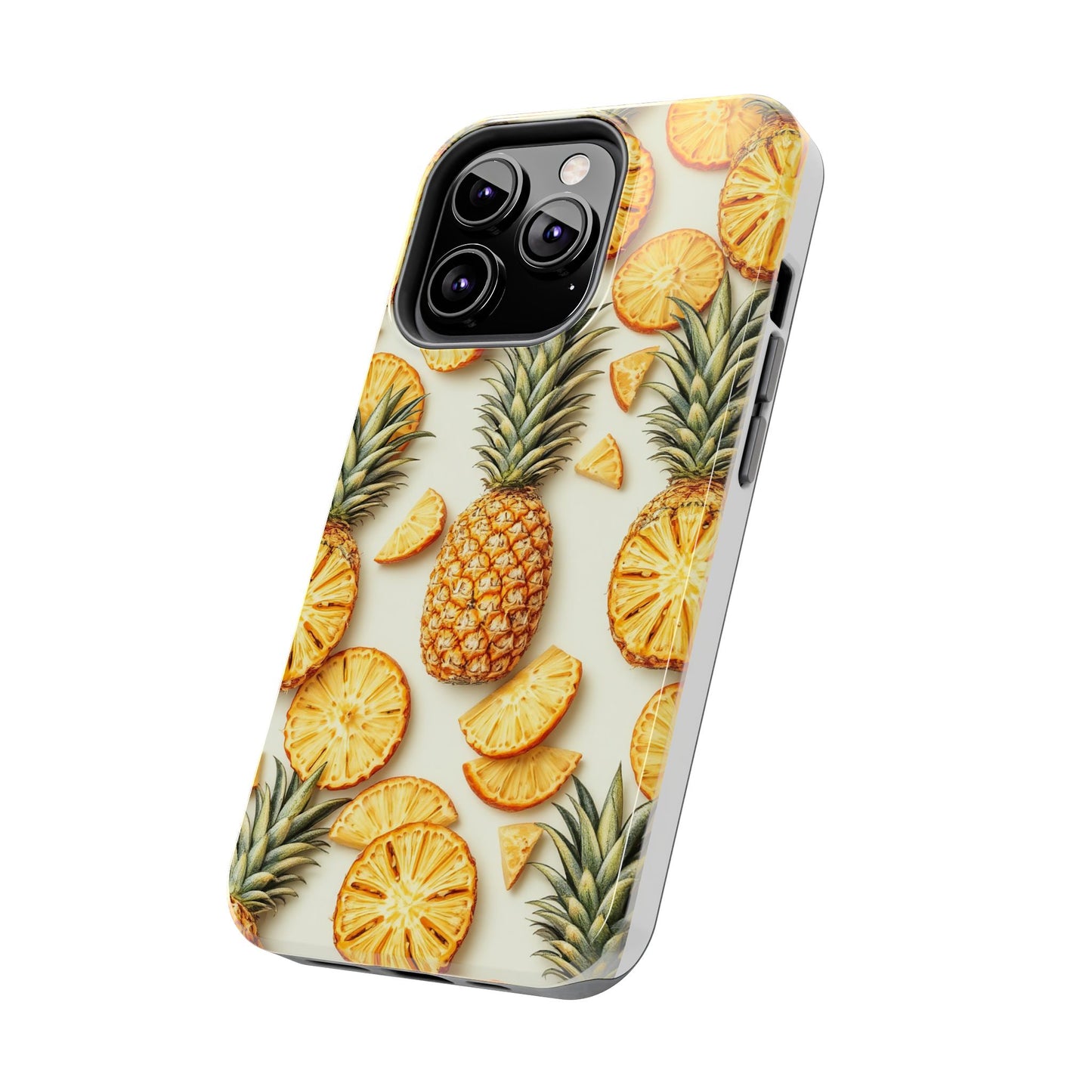 Tropical Pineapple Phone Case - Tough Phone Protector for Summer Vibes