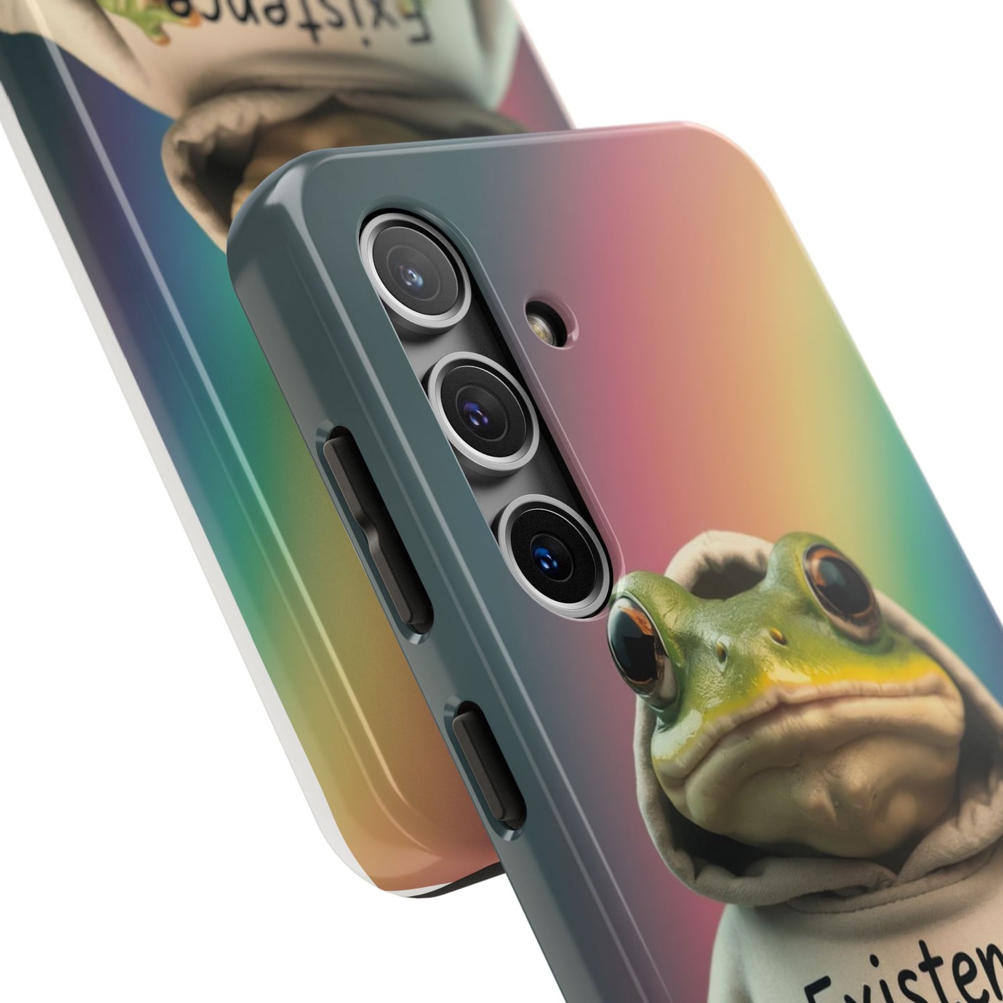 Existence is Pain Frog Phone Case - Tough & Stylish