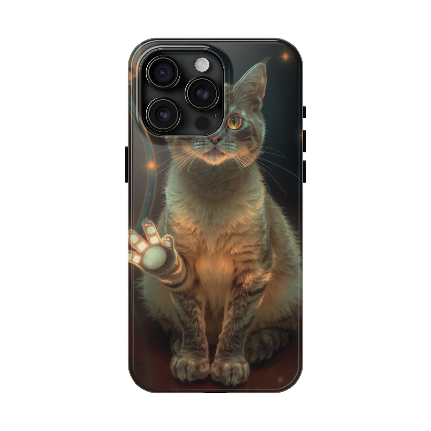 Whimsical Cat Phone Case | Tough Phone Cases for Cat Lovers, Pet Accessories, Gift for Cat Owners, Cute Phone Cover, Personalized Tech
