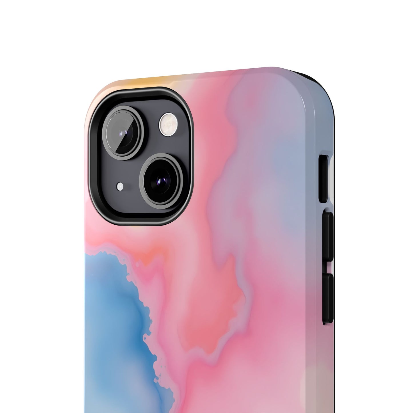 Painted Watercolor Tough Phone Case - Durable Protection with Artistic Vibes - for iPhone