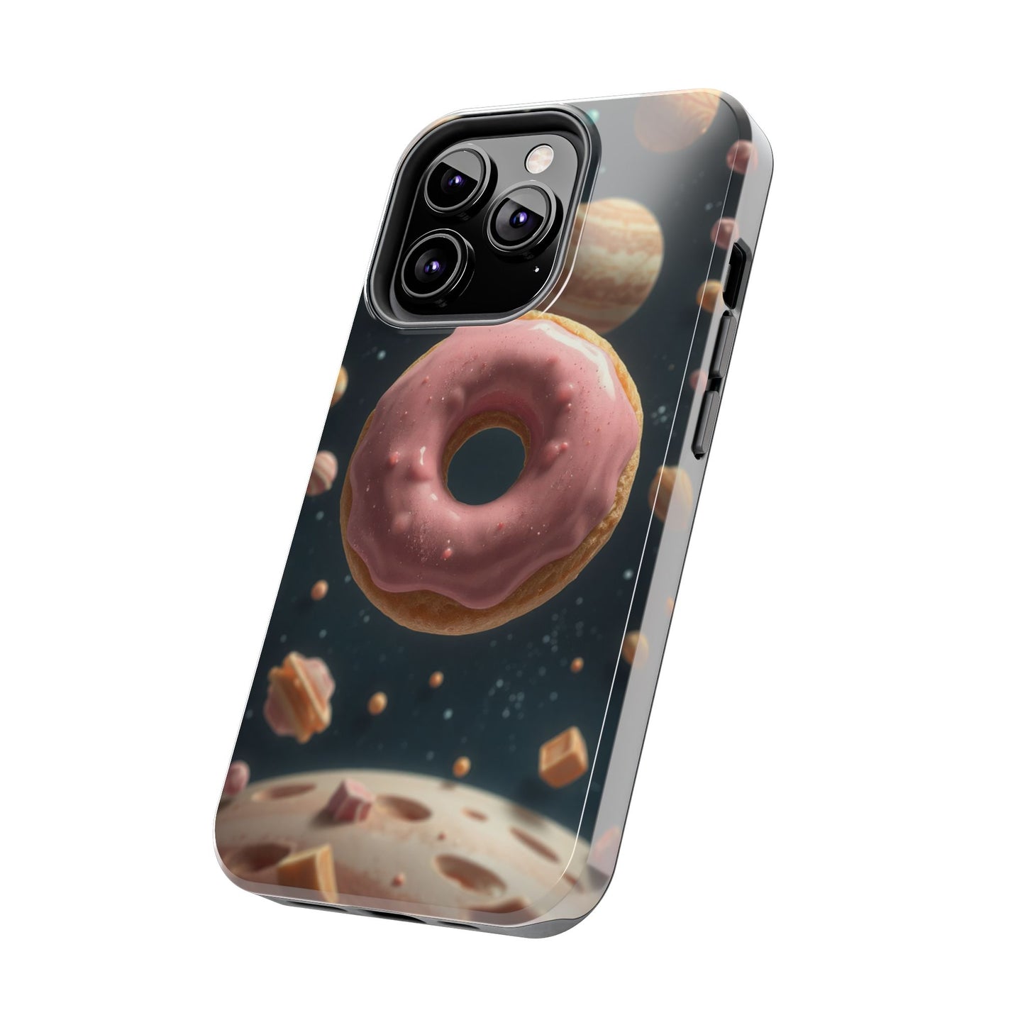 Galaxy Donut Tough Phone Case - Durable & Stylish Protective Cover