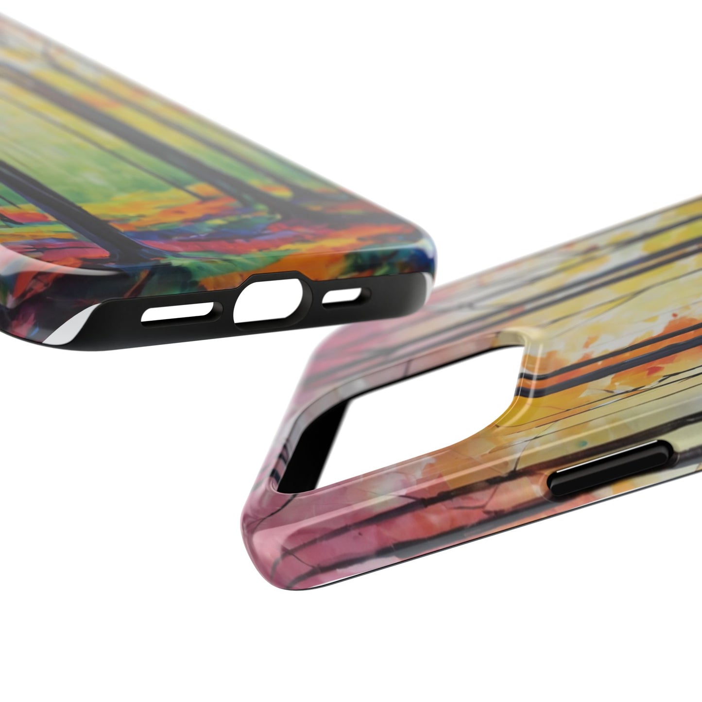 Nature-Inspired Tough Phone Case for Outdoor&Artists Enthusiasts - for iPhone