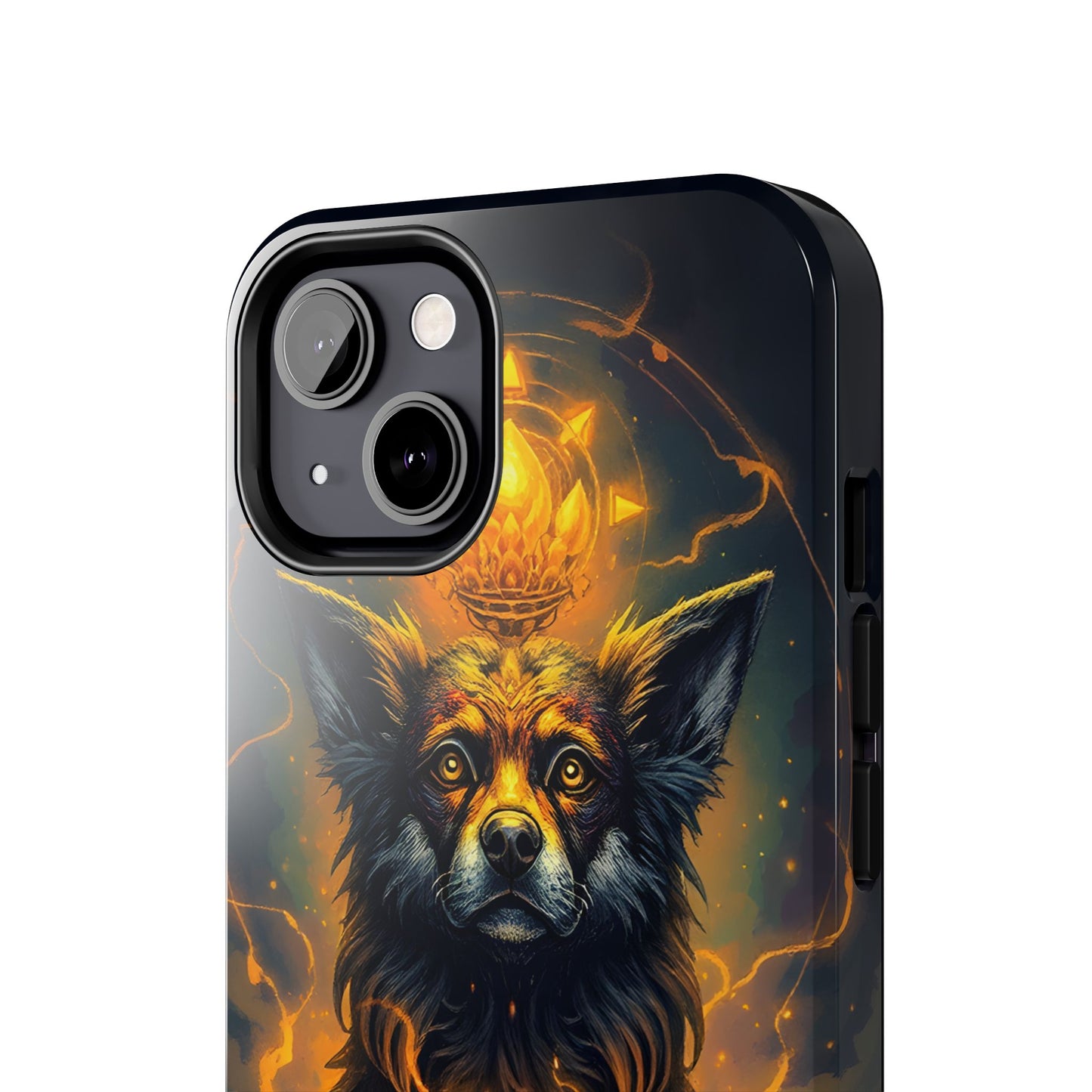 Mystical Dog of Light - Tough Phone Case - Durable Protection with Inspired Artwork - for iPhone