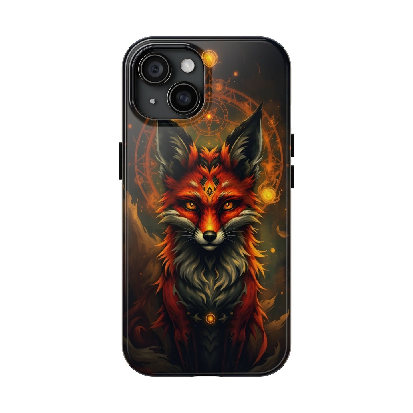 Mystical Fox Tough Phone Case - Durable Protection with Enchanting Design - for iPhone