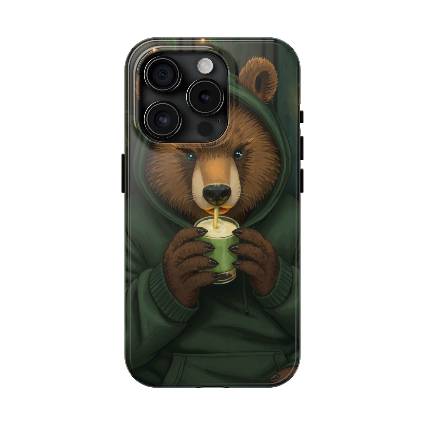 Cute Bear Phone Case – Tough and Stylish Protection for Animal Lovers