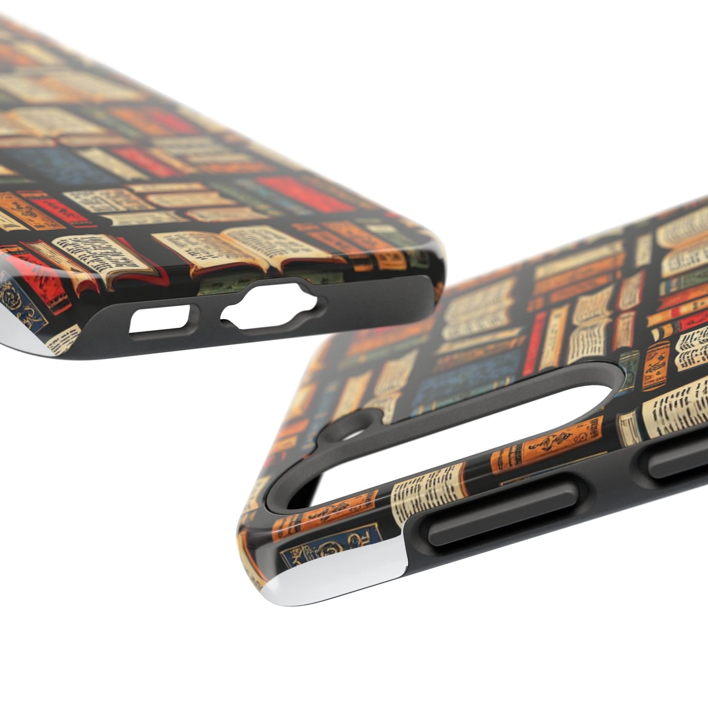 Book Lover Tough Phone Cases - Durable Protective Cases for Literature Fans
