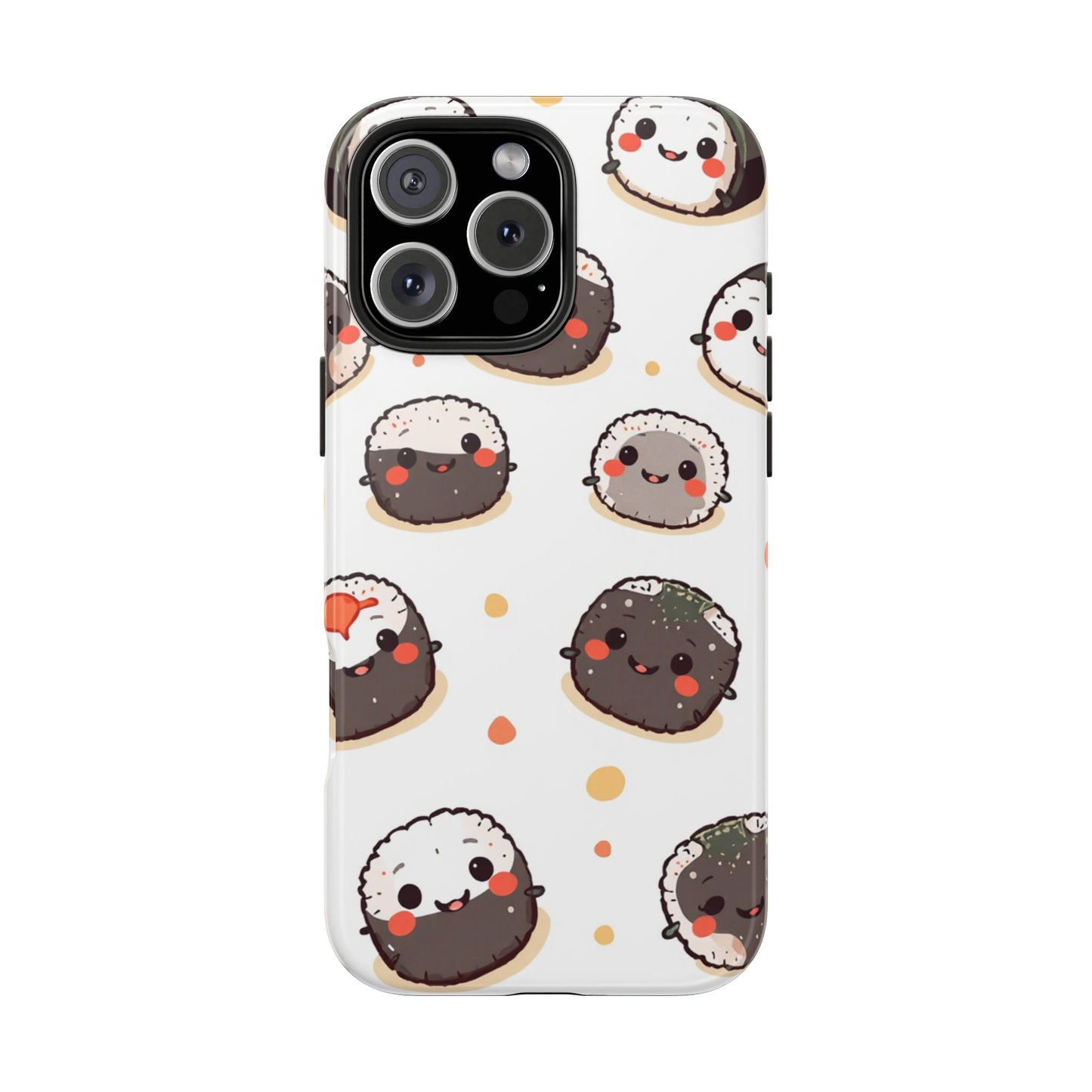 Cute Sushi Tough Phone Case - Kawaii Design for Food Lovers
