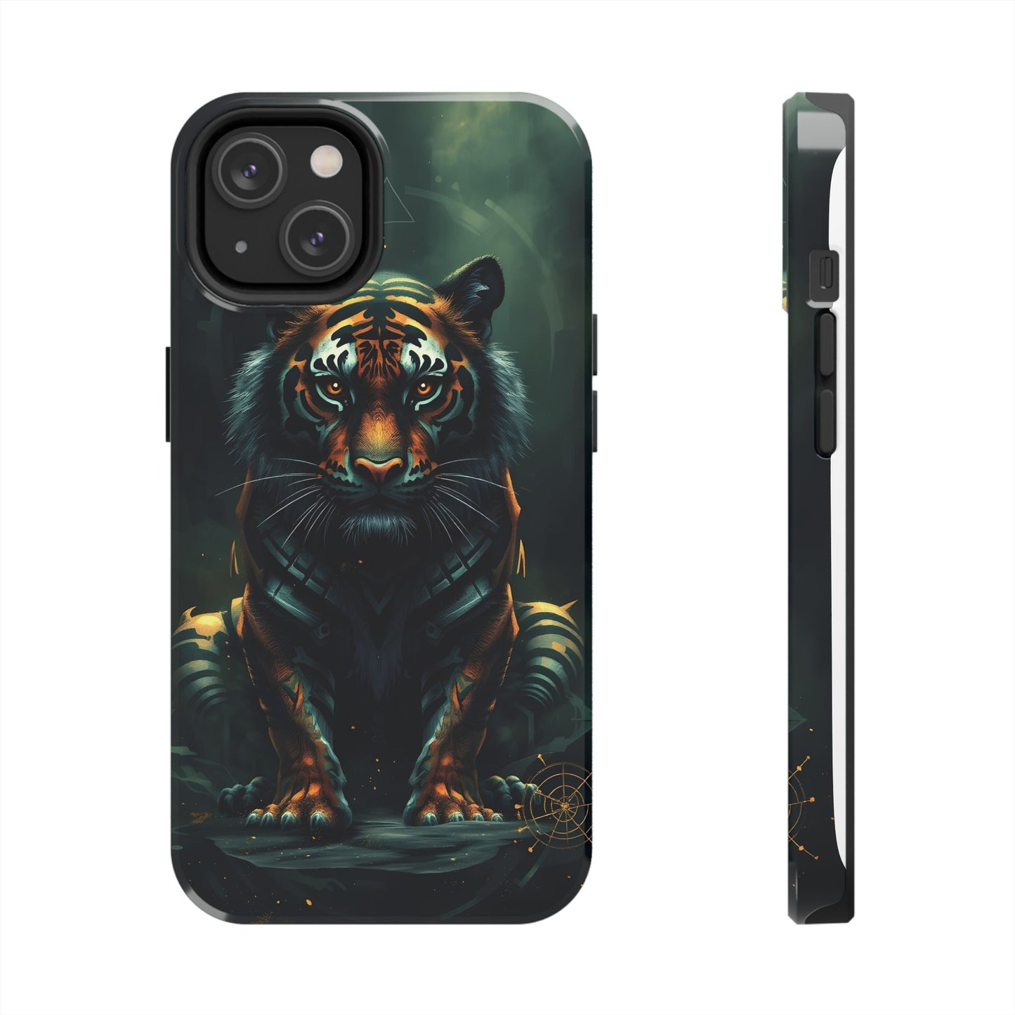 Fierce Mystical Tiger Tough Phone Case | Durable Protection for Nature Lovers - for iPhone