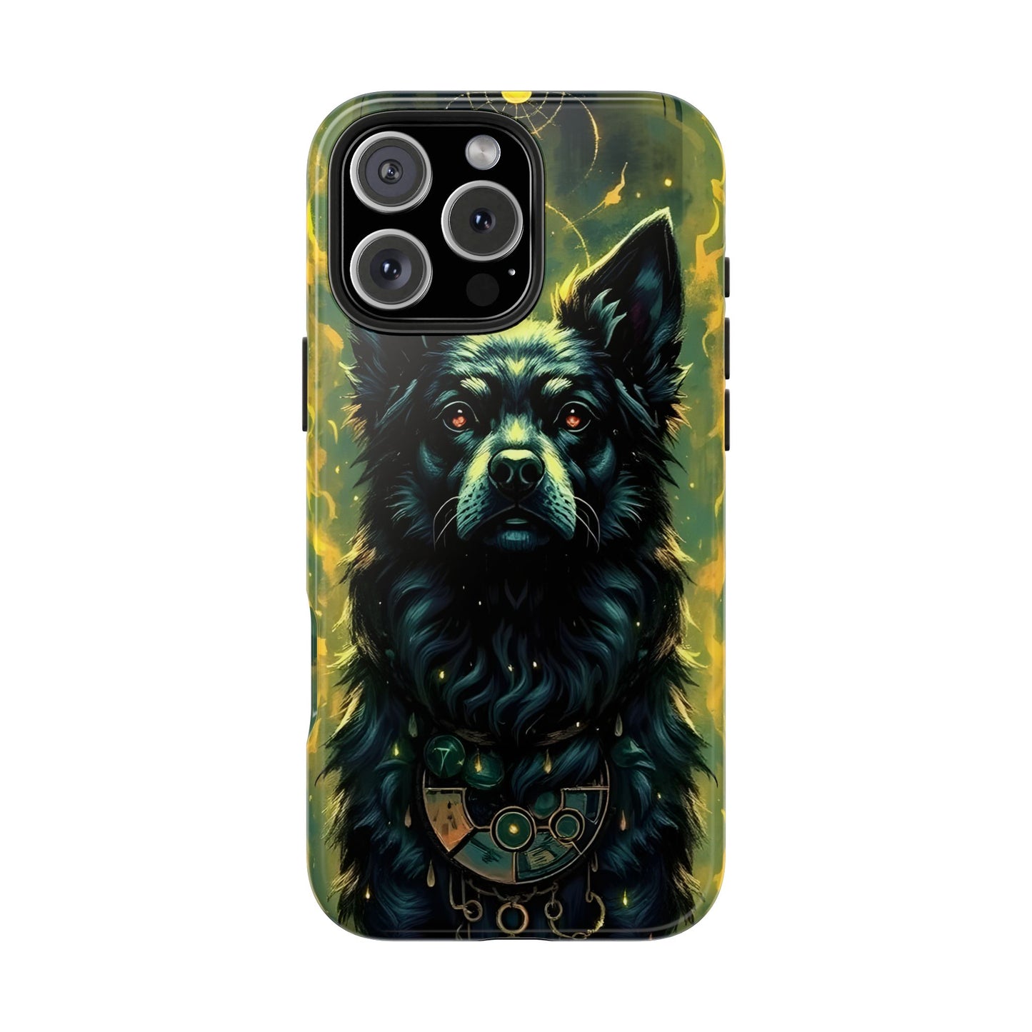 Mystical Dog Tribe Phone Case - Tough and Stylish for Pet Lovers - for iPhone