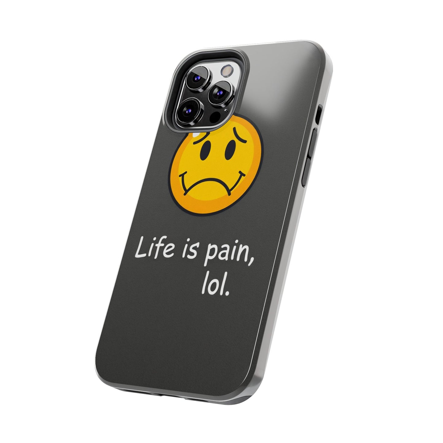 Life is Pain Tough Phone Case - Trendy Design for Smartphone Protection