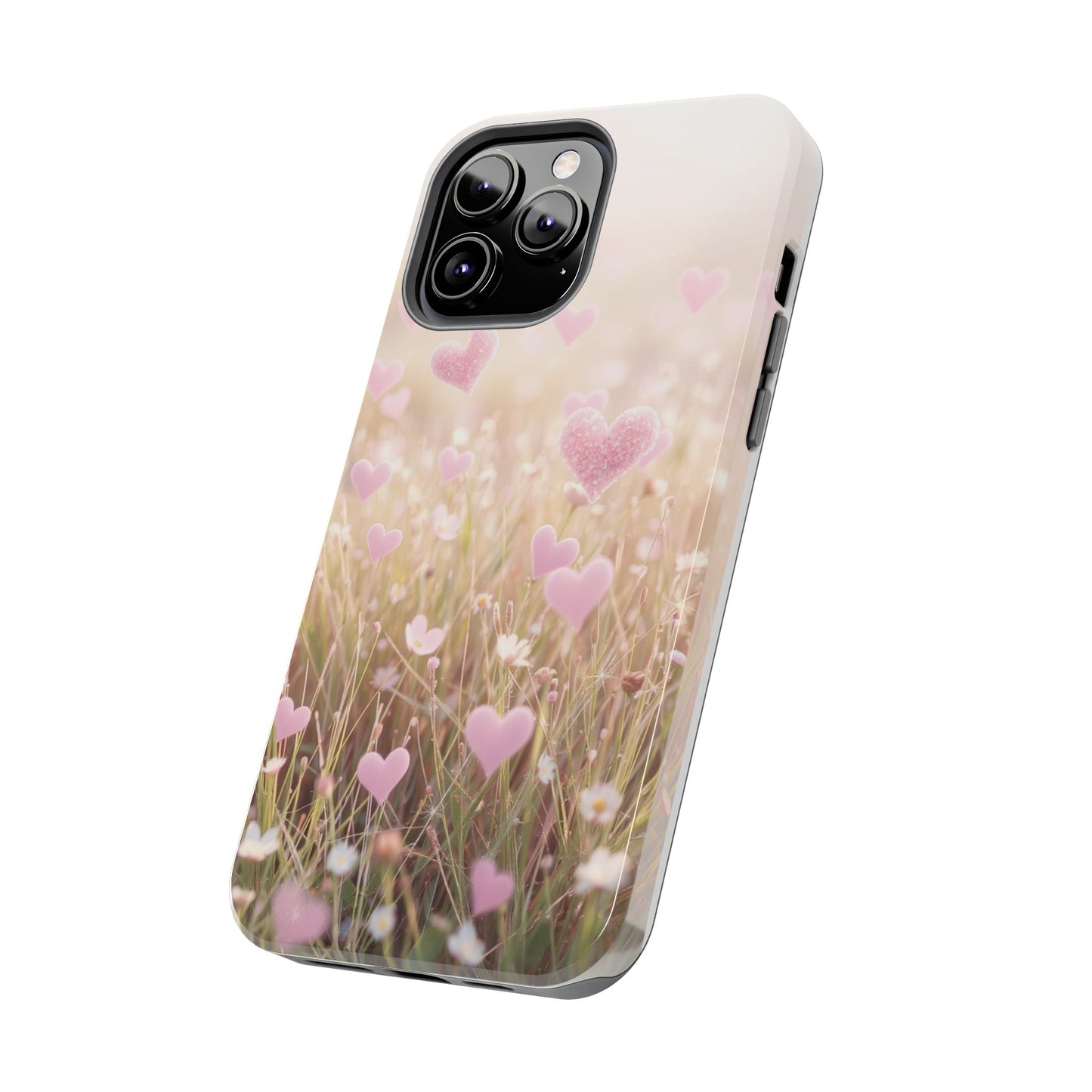 Romantic Hearts Tough Phone Case - Perfect for Lovers and Celebrations