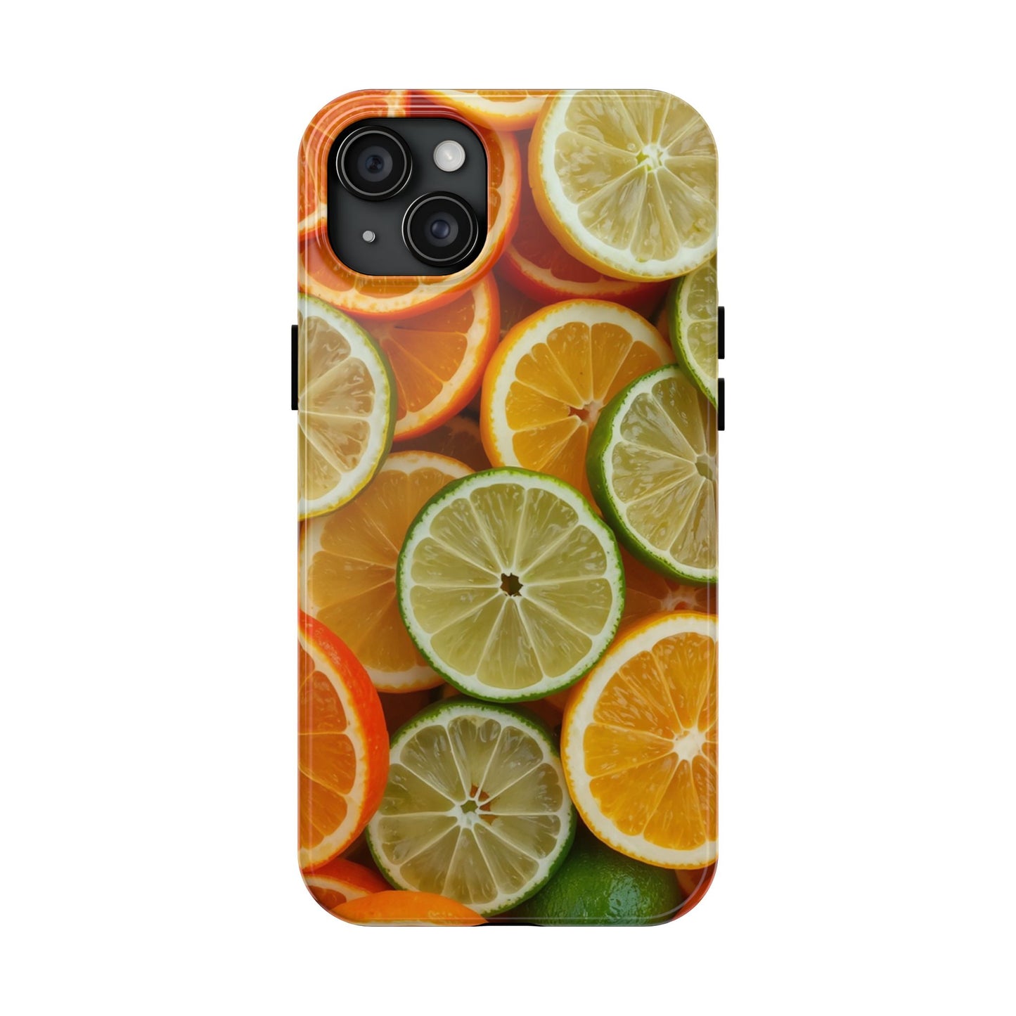Citrus Slice Tough Phone Case – Vibrant Fruit Design for Summer Fun