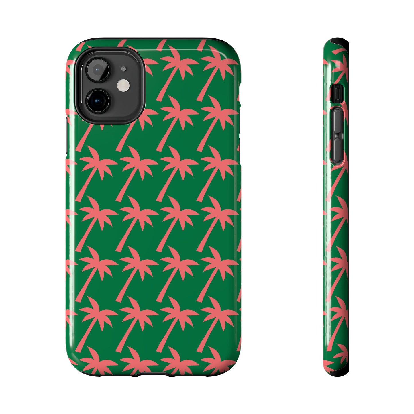 Tropical Palm Pattern for Beach Lovers - Tough Phone Case - for iPhone